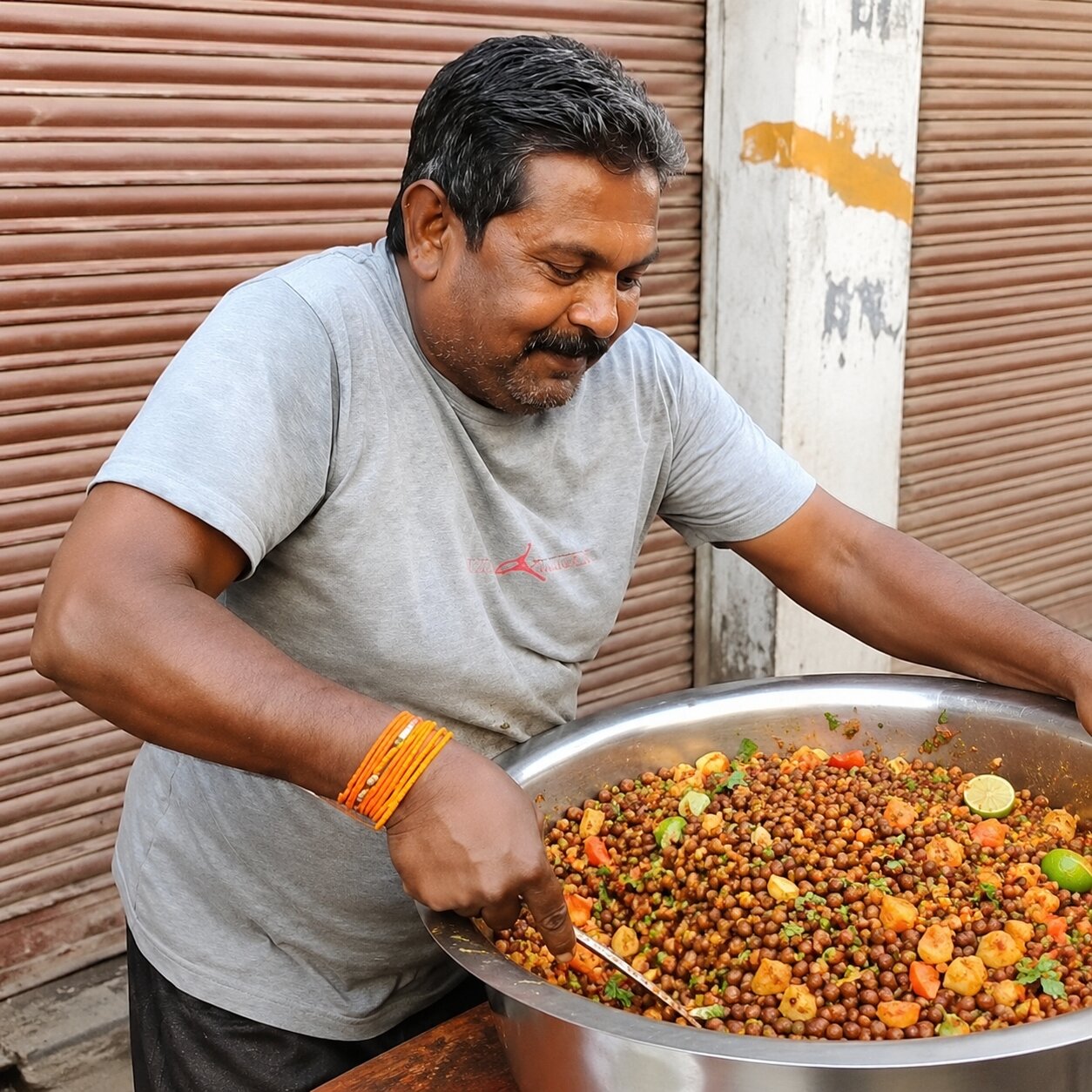 Litti Chokha & Chana Ghugni