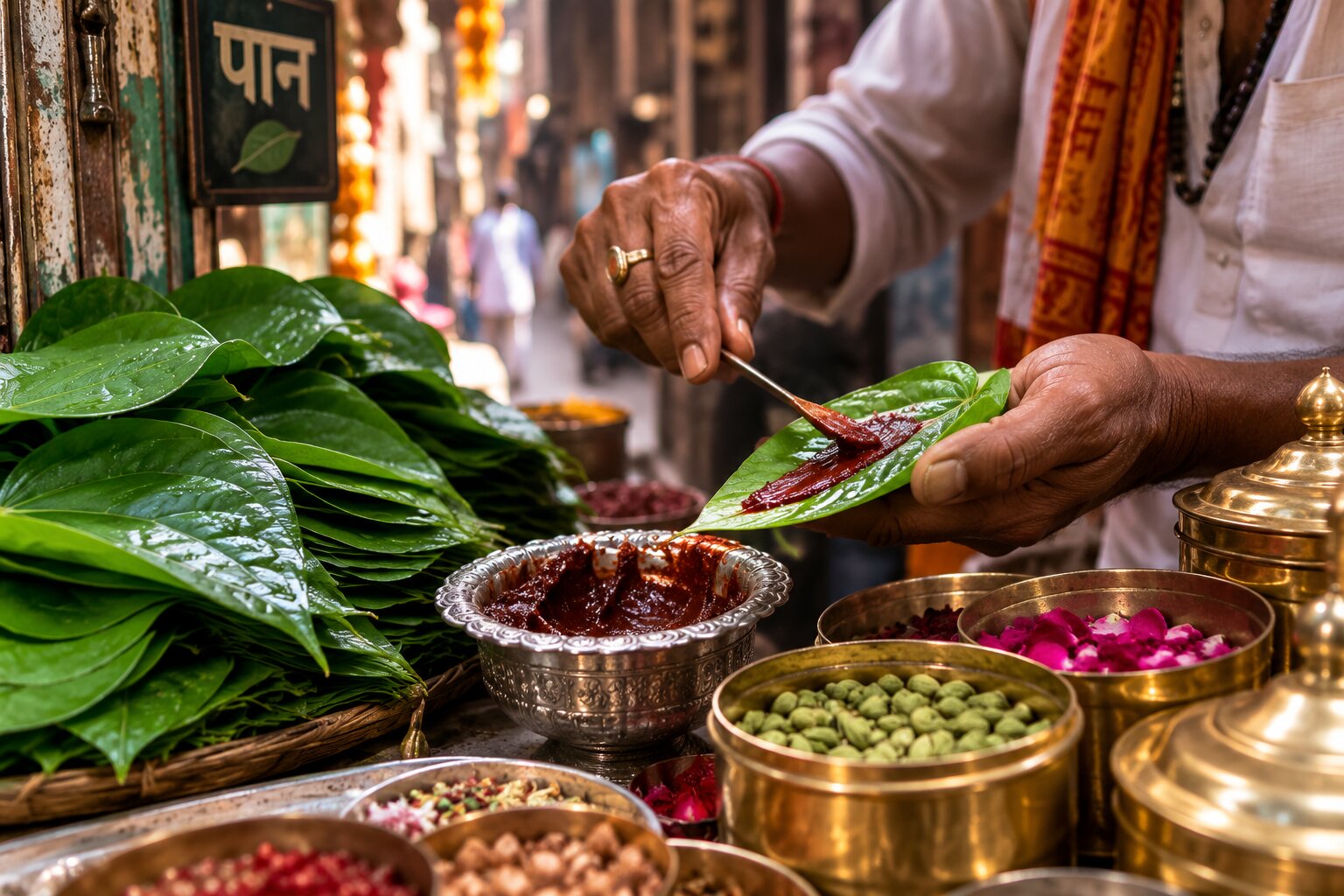 An Absolute Master Paan Artisan