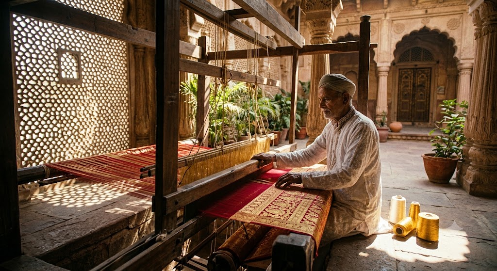 Imperial Mughal Court Loom