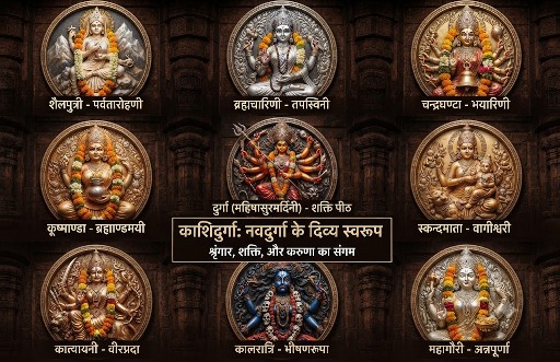 Navadurga forms in Varanasi